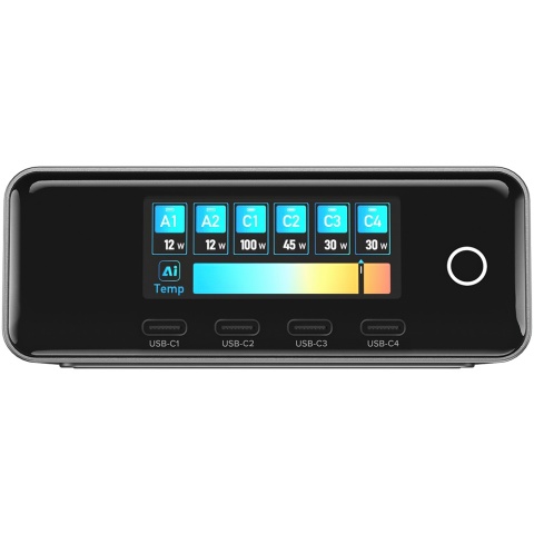 Ładowarka Sieciowa GaN 240 W TFT - EU Newell