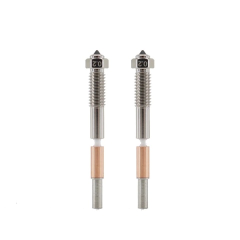 QIDI Max4 Bimetal Nozzles 0,2mm - dysze do drukarki, 2 szt. w zestawie