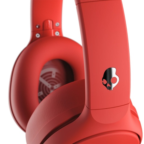 Słuchawki nauszne bezprzewodowe - CRUSHER 720 (Czerwone) Skullcandy