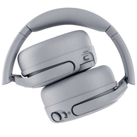 Słuchawki nauszne bezprzewodowe - CRUSHER 720 (Szare) Skullcandy