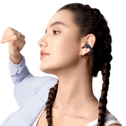Słuchawki otwarte Shokz OpenDots Air (Czarny)