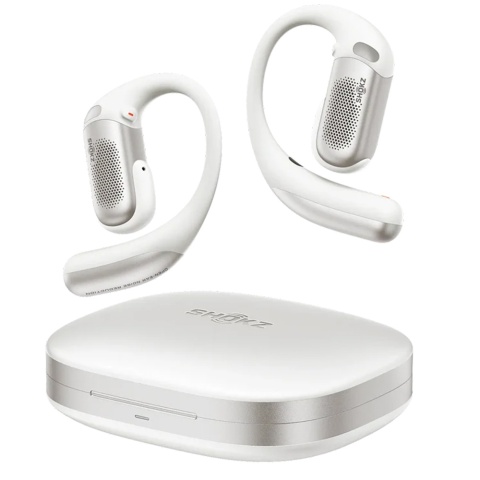 Słuchawki otwarte True Wireless z redukcją hałasu Shokz OpenFit Pro (Biały)