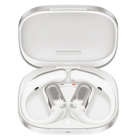 Słuchawki otwarte True Wireless z redukcją hałasu Shokz OpenFit Pro (Biały)
