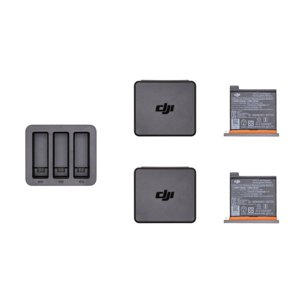 Ładowarka trójkanałowa + 2x akumulator DJI Osmo Action Charging Kit