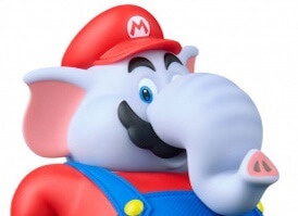 Nintendo Amiibo Elephant Mario - Figurka