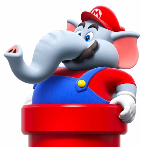 Nintendo Amiibo Elephant Mario - Figurka