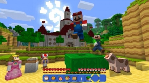 Nintendo Switch Minecraft Mario MashUp Edition - Gra