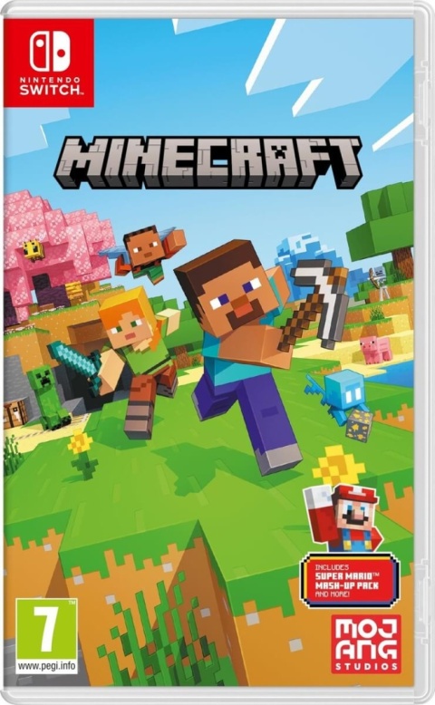 Nintendo Switch Minecraft Mario MashUp Edition - Gra