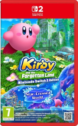 Nintendo Switch 2 Kirby and the Forgotten Land + DLC Star Crossed WORLD - Gra