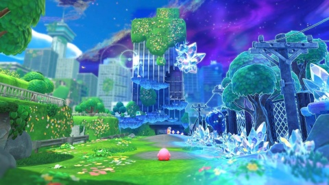Nintendo Switch 2 Kirby and the Forgotten Land + DLC Star Crossed WORLD - Gra