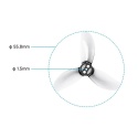 Śmigła drona BETAFPV Gemfan D2.2-3B 3-Blade Props 1.5mm Shaft 4PCS (Clear Grey)