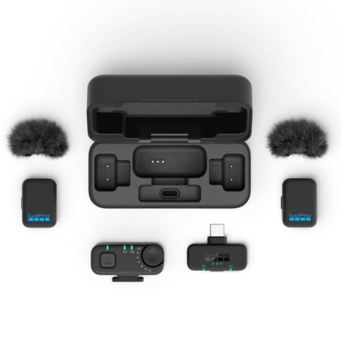 GoPro Wireless Mic Complete Kit - Mikrofony bezprzewodowe z odbiornikiem
