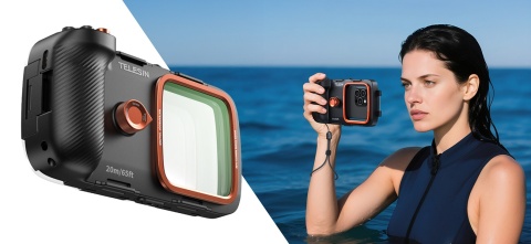 Etui do telefonu wodoodporne Telesin Underwater Phone Case