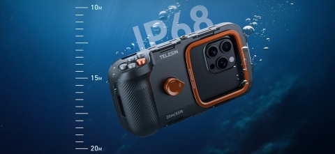 Etui do telefonu wodoodporne Telesin Underwater Phone Case