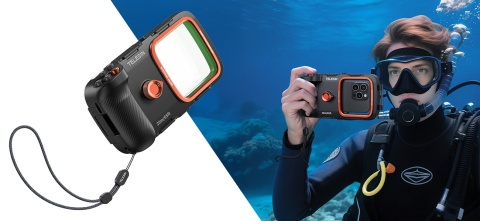 Etui do telefonu wodoodporne Telesin Underwater Phone Case