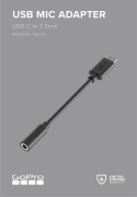 GoPro USB Mic Adapter USB-C - 3.5mm (Mission 1) - Adapter do mikrofonu