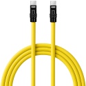 Kabel USB-C - USB-C 100 W 2 m Silikonowy Żółto-Czarny - Newell