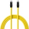 Kabel USB-C - USB-C 100 W 2 m Silikonowy Żółto-Czarny - Newell