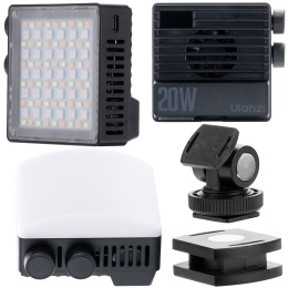 Lampa fotograficzna oświetleniowa LED - RGB, WB (2500 K - 9000 K) LE20 Ulanzi
