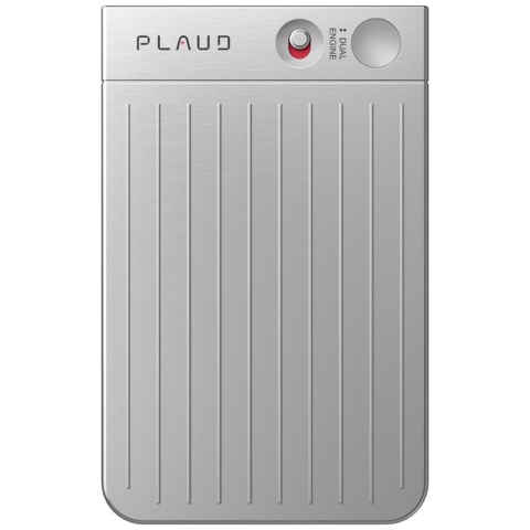 PLAUD Note (Srebrny) - Dyktafon AI z funkcją transkrypcji oraz tworzenia notatek
