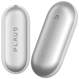 PLAUD NotePin (Srebrny) - Dyktafon AI z funkcją transkrypcji oraz tworzenia notatek