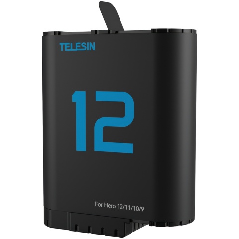Akumulator bateria do GoPro Hero 12/11/10/9 - Fully decoded battery TELESIN