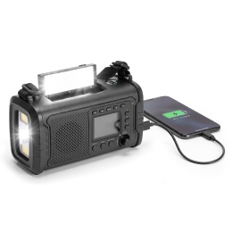 Radio przenośne 20000 mAh czarne Nomad RF01 Redleaf