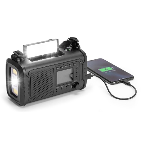 Radio przenośne 20000 mAh czarne Nomad RF01 Redleaf