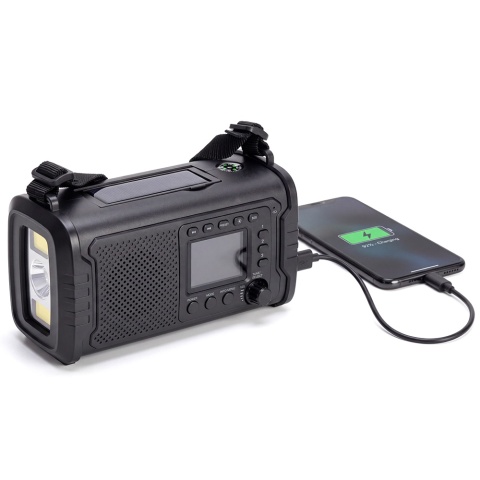 Radio przenośne 20000 mAh czarne Nomad RF01 Redleaf