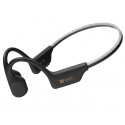 Słuchawki z przewodnictwem kostnym Motion Buds 2 Black z podświetleniem - AGM Mobile