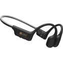 Słuchawki z przewodnictwem kostnym Motion Buds 2 Black z podświetleniem - AGM Mobile