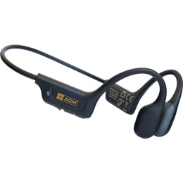 Słuchawki z przewodnictwem kostnym Motion Buds Black - AGM Mobile