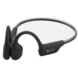 Słuchawki z przewodnictwem kostnym Motion Buds Black - AGM Mobile