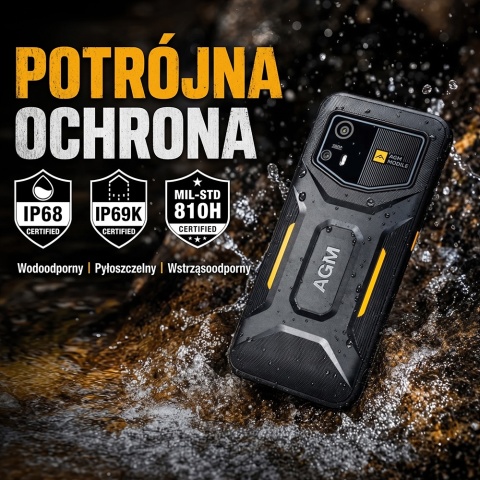 Smartfon pancerny H6 PRO - AGM Mobile