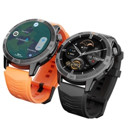 Smartwatch pancerny z dwoma opaskami czarna/pomarańczowa Legion Pro - AGM Mobile