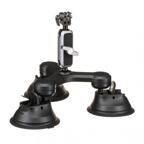 Potrójna przyssawka PGYTECH do kamer sportowych