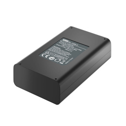 Ładowarka dwukanałowa z wyświetlaczem do akumulatorów GoPro AHDBT-901 HERO 9 / 10 Black