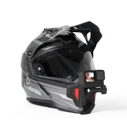 Mocowanie na kask motocyklowy do kamer sportowych
