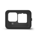 Czarne etui silikonowe + osłona obiektywu do GoPro HERO 9 / 10 Black