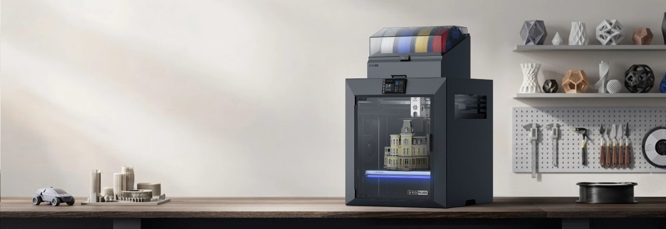 Qidi Plus5 Combo drukarka 3D z podajnikiem filamentów Qidi Box